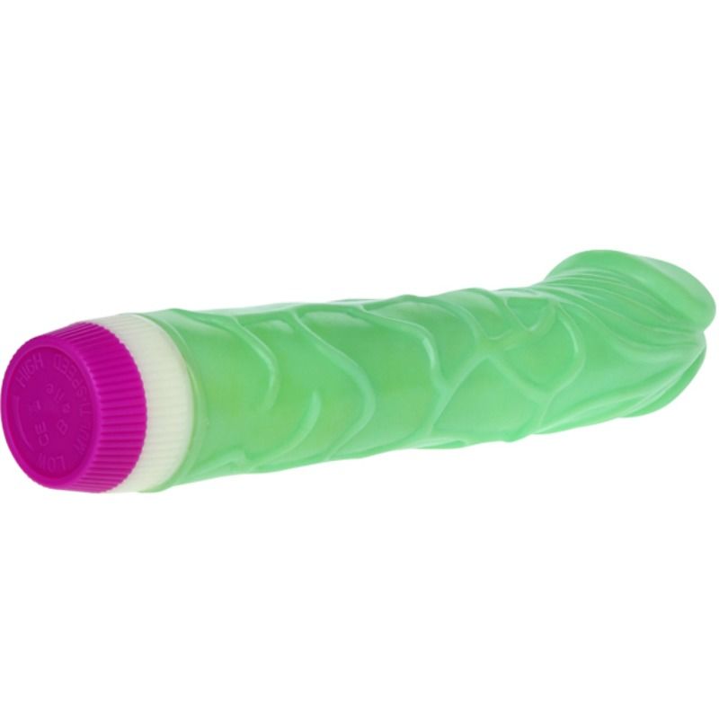 BAILE - WAVES OF PLEASURE VIBRATOR 23 CM GREEN BAILE VIBRATORS