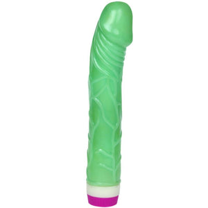 BAILE - WAVES OF PLEASURE VIBRATOR 23 CM GREEN BAILE VIBRATORS