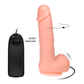 BAILE - REĀLISTS DILDO DONG VIBRĀCIJA UN ROTĀCIJA 20 CM