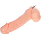 BAILE - REĀLISTS DILDO DONG VIBRĀCIJA UN ROTĀCIJA 20 CM