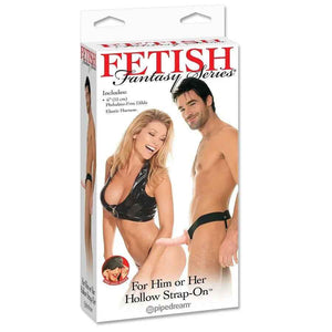 FETISH FANTASY SERIES - FLESH ADJUSTABLE HOLLOW HARNESS 15 CM - LoveYou.lv