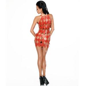 ME-SEDUCE - GWEN DRESS RED S/M ME-SEDUCE DRESSES
