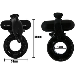 BAILE - SWEET RING RING WITH CLITORIS STIMULATOR DELFIN BAILE FOR HIM