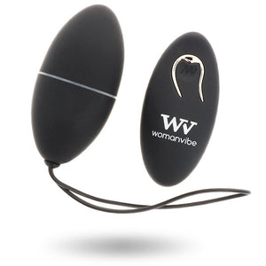 WOMANVIBE - ПУЛЬТ ДИСТАНЦИОННОГО УПРАВЛЕНИЯ ALSAN EGG ЧЕРНЫЙ СИЛИКОН ЧЕРНЫЙ
