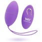 WOMANVIBE - ПУЛЬТ ДИСТАНЦИОННОГО УПРАВЛЕНИЯ ALSAN EGG ЧЕРНЫЙ СИЛИКОН ФИОЛЕТОВЫЙ