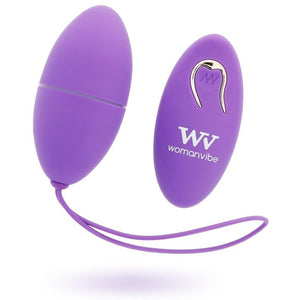 WOMANVIBE - ПУЛЬТ ДИСТАНЦИОННОГО УПРАВЛЕНИЯ ALSAN EGG ЧЕРНЫЙ СИЛИКОН ФИОЛЕТОВЫЙ