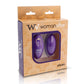 WOMANVIBE - ПУЛЬТ ДИСТАНЦИОННОГО УПРАВЛЕНИЯ ALSAN EGG ЧЕРНЫЙ СИЛИКОН ФИОЛЕТОВЫЙ
