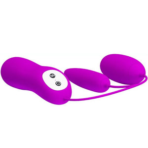 PRETTY LOVE - IRMA DOUBLE VIBRATING EGG PRETTY LOVE FLIRTATION