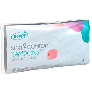 BEPPY - MĪKSTI KOMFORTA TAMPONI MITRI 4 VIENĪBAS