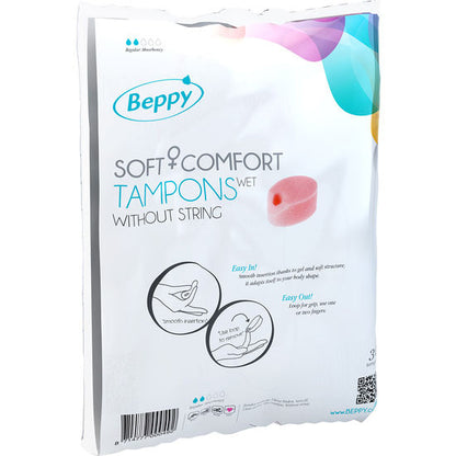 BEPPY - MĪKSTI KOMFORTA TAMPONI MITRI 30 VIENĪBAS