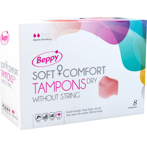 BEPPY - Mīksti-KOMFORTA TAMPONI DRY 8 VIENĪBAS