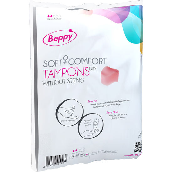 BEPPY - Mīksti-KOMFORTA TAMPONI DRY 30 VIENĪBAS