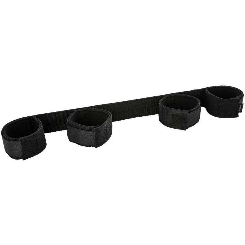 SPORTSHEETS - NYLON BAR WITH NEOPRENE HANDCUFFS SPORTSHEETS