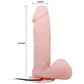 BAILE - OLIVERS REĀLISTS DILDO AR VIBRĀCIJU