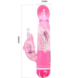 BAILE - DAUDZĀtrumu VIBRATORS AR CERINĀJU STIMULĀTORU