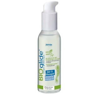 BIOGLIDE - ORGANISKĀ LUBRIKANTA UN MASĀŽAS EĻĻA 125 ML