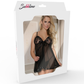 SUBBLIME - BABYDOLL WHITE PLARED SLEEVE S/M