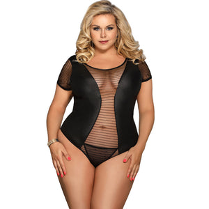 SUBBLIME - QUEEN PLUS FETISH SHORT TEDDY