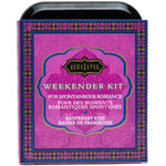 KAMASUTRA - KIT EN ÉTAIN WEEKENDER FRAMBOISE KISS FRAMBOISE KAMASUTRA COSMETICS