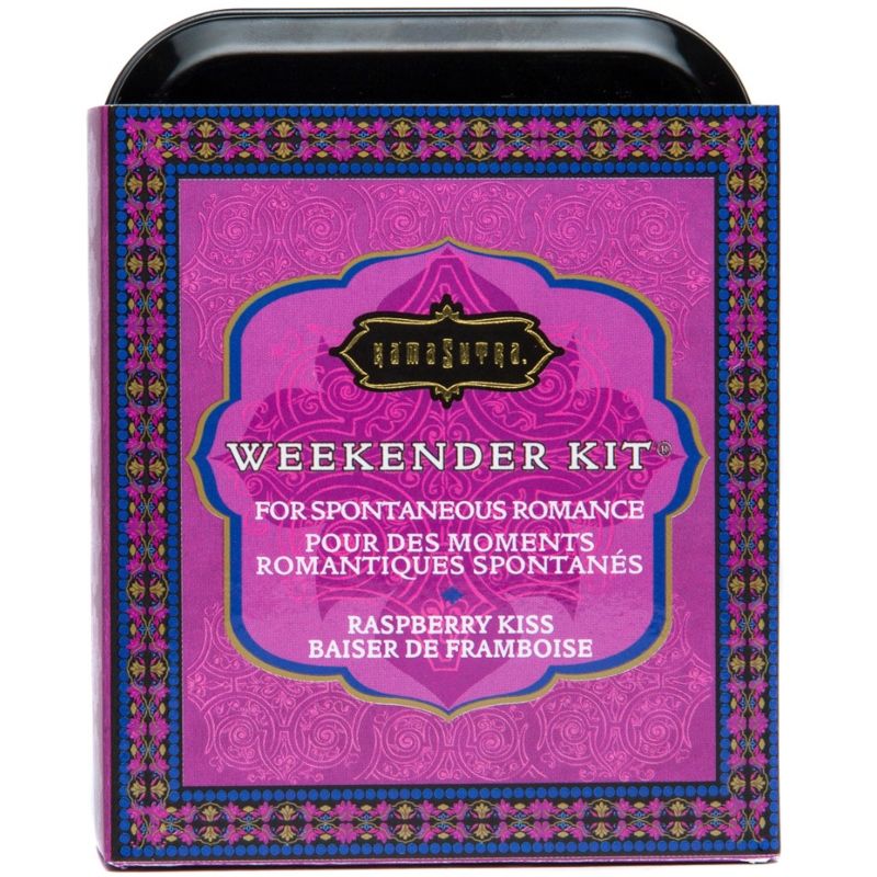 KAMASUTRA - KIT EN ÉTAIN WEEKENDER FRAMBOISE KISS FRAMBOISE KAMASUTRA COSMETICS