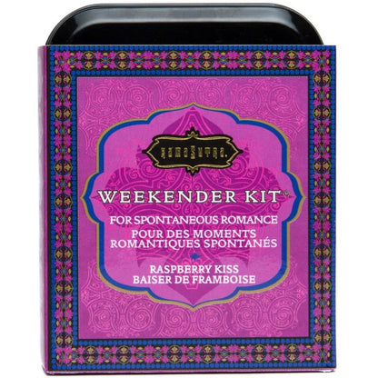 KAMASUTRA - KIT EN ÉTAIN WEEKENDER FRAMBOISE KISS FRAMBOISE KAMASUTRA COSMETICS