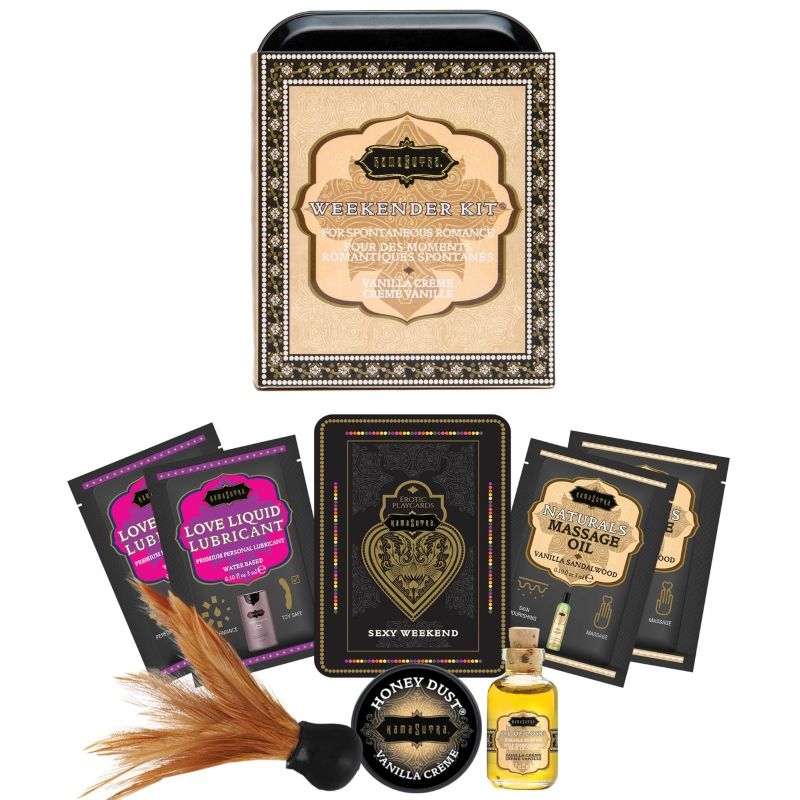 KAMASUTRA - VIIKONLOPPU TIN KIT VANILLA CREAM VANILLA KAMASUTRA KOSMETIIKKIA