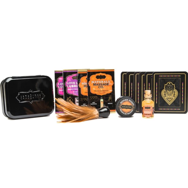 KAMASUTRA - VIIKONLOPPU TIN KIT TROOPPINEN KAHVA KAMASUTRA KOSMETIIKKIA