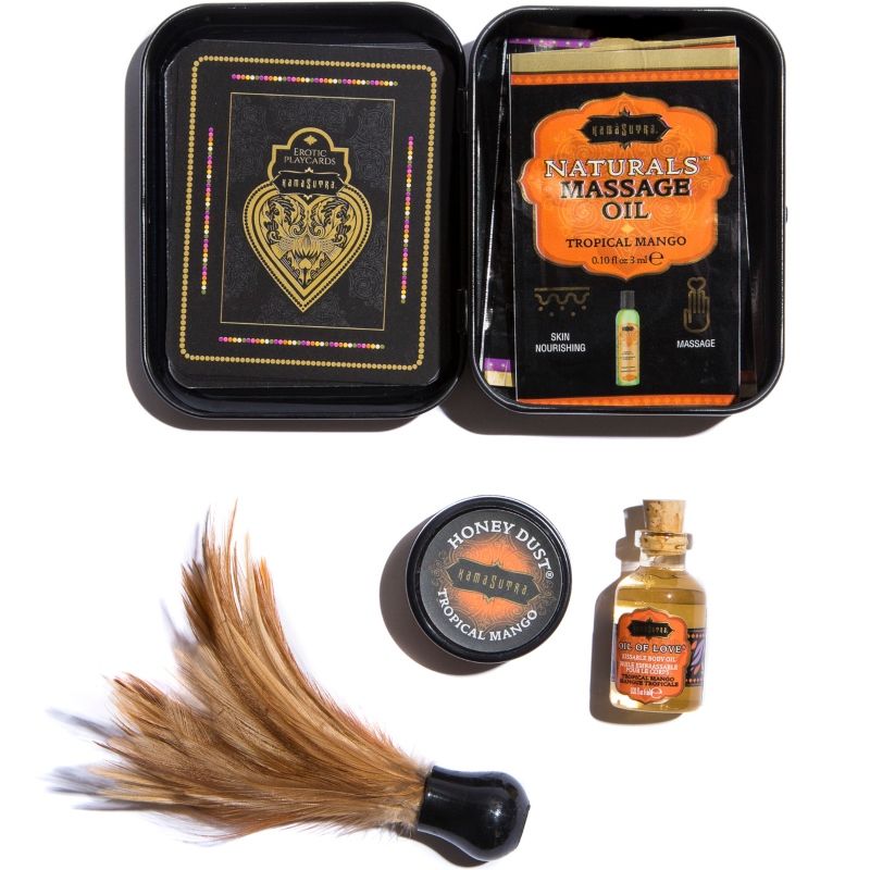 KAMASUTRA - VIIKONLOPPU TIN KIT TROOPPINEN KAHVA KAMASUTRA KOSMETIIKKIA