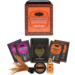 KAMASUTRA - NÄDALAVAHETUSE PLEKKI KOMPLEKT TROOPILINE KÄEPIDE KAMASUTRA KOSMEETIKA