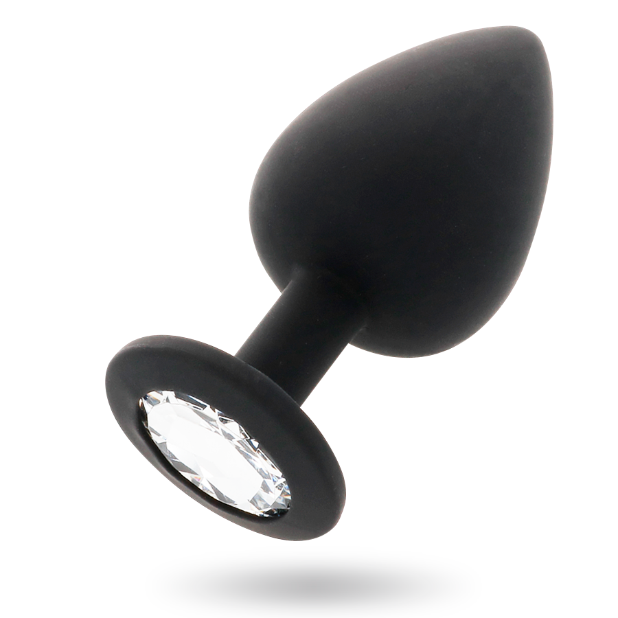 INTENSE - SHELKI M ANAL PLUG BLACK INTENSE ANAL TOYS