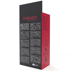 DARKNESS – EXTRA ANAAALNE TUPPPUNG SABA MUST 7 CM DARKNESS ANAL