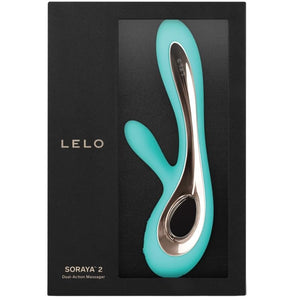 LELO - SORAYA 2 RABBIT AQUA GREEN VIBRATOR LELO