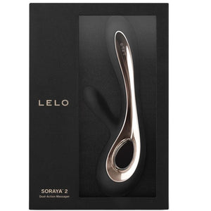 LELO - SORAYA 2 BLACK RABBIT VIBRATOR LELO