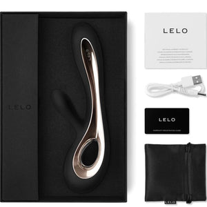 LELO - SORAYA 2 BLACK RABBIT VIBRATOR LELO