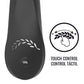 BLACK&amp;SILVER - KAULTZ TOUCH CONTROL VIBRATORS