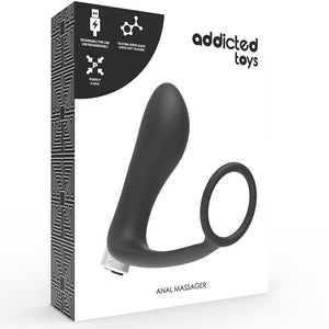 ROTAĻLIETAS ATKARĪBĀM — PROSTATAS VIBRATORA UZLĀDĒJAMS 1. MODELIS — MELNS