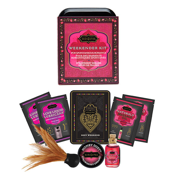 KAMASUTRA – WEEKENDER-DOSE-KIT STRAWBERRY DREAMS STRAWBERRY KAMASUTRA COSMETICS