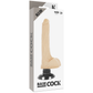 BASECOCK — REĀLISTS VIBRATORS 2-1 MĪGA 18,5 CM -O- 4 CM
