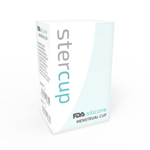STERCUP — FDA SILIKONA MENSTRUĀLĀ KAUSS VILETA — S IZMĒRS