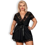 OBSESSIVE - 810-PEI-1 PEIGNOIR XXL OBSESSIVE BABYDOLL