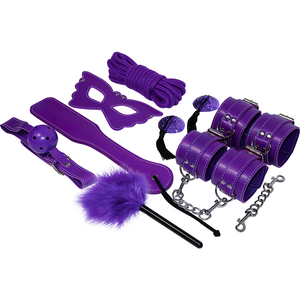 ОПЫТ - НАБОР ФЕТИШ БДСМ PURPLE SERIES
