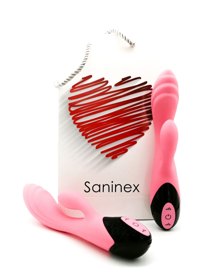 WIBRATOR SANINEX SWAN RÓŻOWY SANINEX
