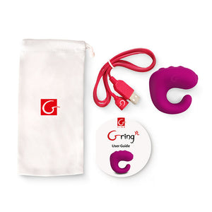 G-VIBE — JAUTRAS ROTAĻLIETAS GRING VIBRATORA GREDZENS XL SWEET RASPBERRY
