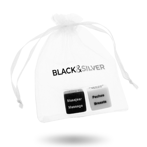 BLACK&SILVER - DICE FOR COUPLES ES/EN BLACK&SILVER