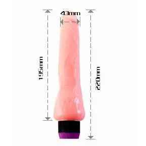BAILE - REALISTIC VIBRATOR 19.5 CM - LoveYou.lv