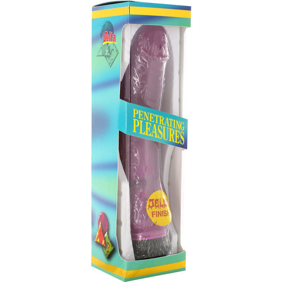 SEVEN CREATIONS - JELLY VIBRATOR LAVENDER 215 CM SEVEN CREATIONS
