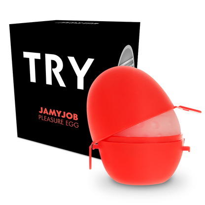 JAMYJOB - ЯЙЦЕВОЙ МАСТУРБАТОР ЧЕРНАЯ ВЕРСИЯ DISCRETT