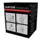 JAMYJOB - ЯЙЦЕВОЙ МАСТУРБАТОР ЧЕРНАЯ ВЕРСИЯ DISCRETT