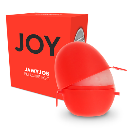 JAMYJOB - ЯЙЦЕВОЙ МАСТУРБАТОР КРАСНАЯ ВЕРСИЯ DISCRETT