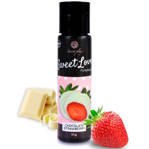 SECRETPLAY - GEL SWEET LOVE STRAWBERRY AND WHITE CHOCOLATE 60 ML SECRETPLAY COSMETIC
